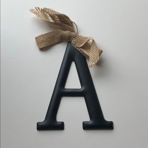 Letter A wall decoration